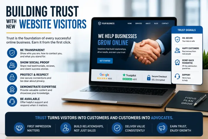 Building Trust With New Website Visitors: A Practical Guide for Foreign Founders